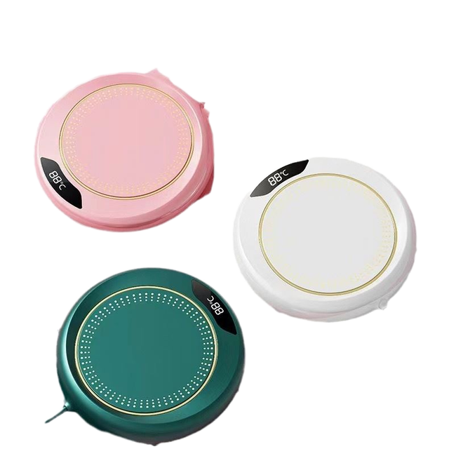 Automatic Plastic Housing Coffee Mug Heat Preservation Coaster Electronic Smart Potable Cup Warmer
