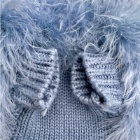 Vêtements pour chien en laine, automne et hiver, pull à col montant à manches courtes, tout en duvet, confortable, manteaux chauds pour animaux de compagnie, fourrure pour petits chiens