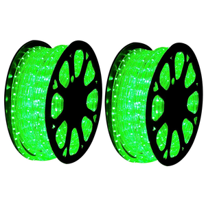 Più popolare vecchio stile 11mm 30Led/m decorazione in alluminio rotondo 2 fili Led corda di luce - Product Image 2