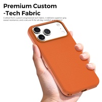 iPhone 17 16 15 14 13 12 11 Pro Max 17 Air için Lüks TechWoven Manyetik Telefon Kılıfları, Kablosuz Şarj Destekli, Darbeye Dayanıklı Kılıf