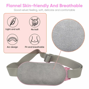 Coussin chauffant menstruel portable avec massage, appareil sans fil pour soulager les douleurs menstruelles, pour les douleurs abdominales et dorsales, OEM ODM - Product Image 3