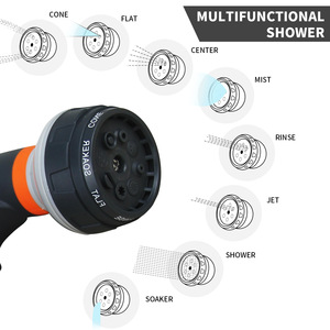 Douche de camping portable, pompe à air rechargeable, douche de camping électrique extérieure, chauffage solaire, thermomètre intégré - Product Image 6