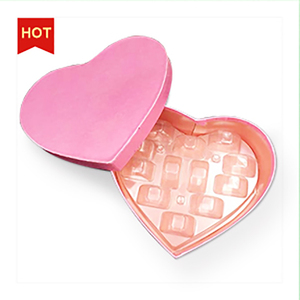 Kingwin Heart shape paper gift packing box macaron container