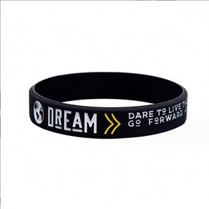 Bracelets en silicone personnalisés, sport et mode, pour la réussite et la réalisation de rêves. - Product Image 4