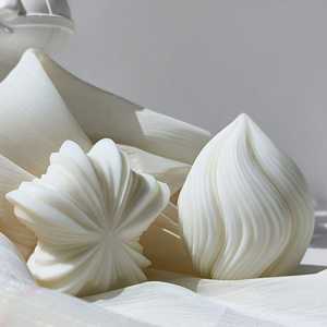 Mermeis Großhandel verschiedene Form Wachs Kerzen formen PILLAR <span class=keywords><strong>Hand</strong></span> Silikon Kerzen formen für die Kerzen herstellung - Product Image 2