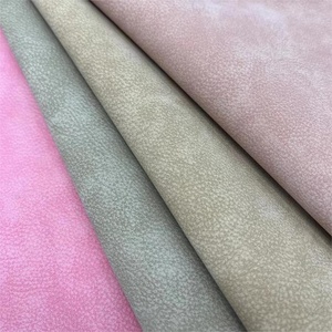 2024 New Arrival Two Tone Color Cow Skin Embossed <strong>Lambskin</strong> PU Faux Synthetic <strong>Leather</strong> Nubuck <strong>Leather</strong> - Product Image 4
