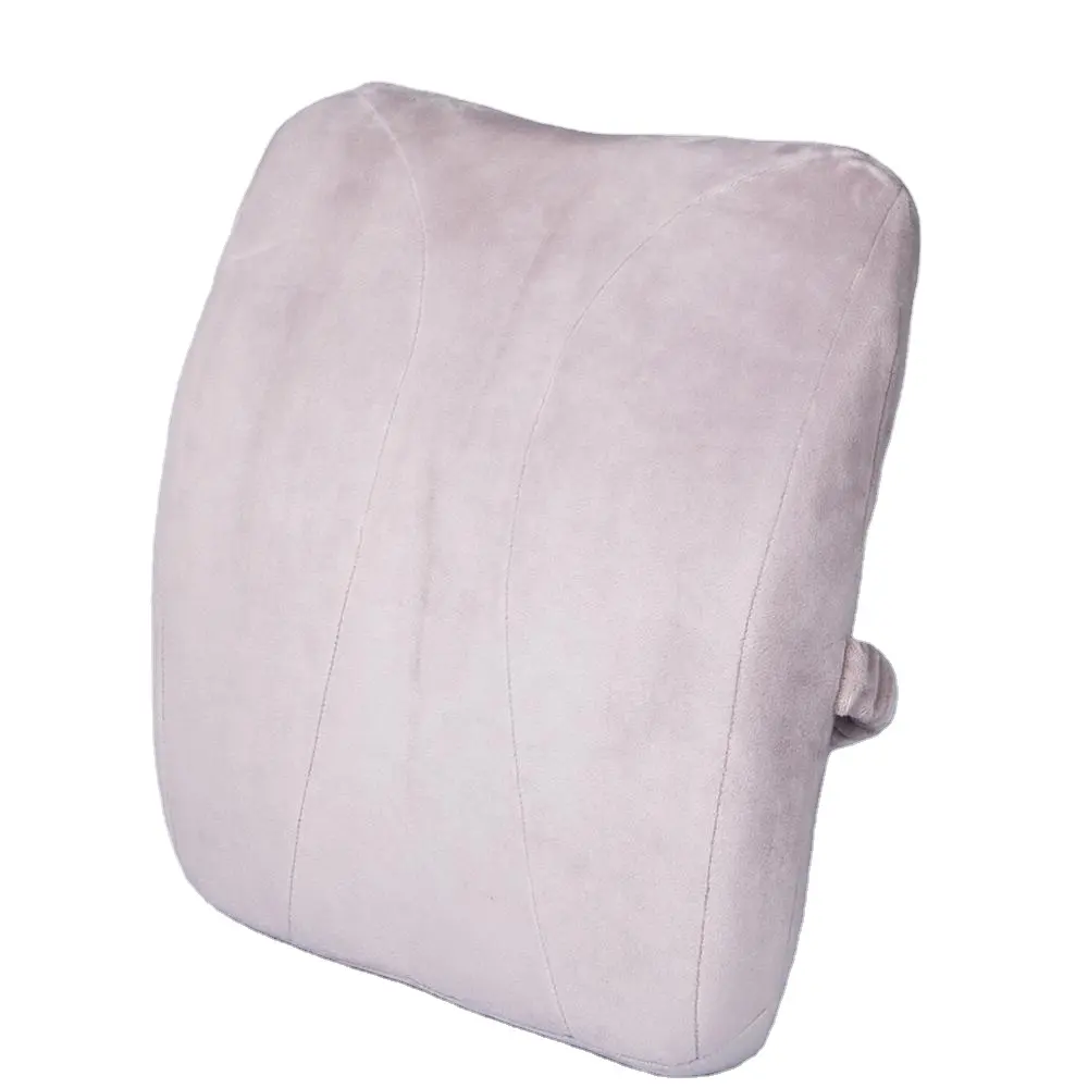 Cojín de soporte Lumbar de lujo para mujeres embarazadas, almohada de espalda bordada