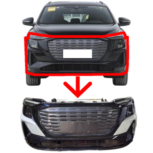 Pièces de haute qualité pour Audi Q5 E-tron : Ensemble de pare-chocs avant, phares LED, calandre, radiateur, aileron, best-seller - Product Image 1