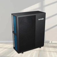 Bomba de Calor Monobloque de Aire a Agua con Inversor de CC Completo, Sunrain, Gran Oferta, OEM, 6KW, 8KW, 12KW, 18KW, R290, A+++, Compatible con SG