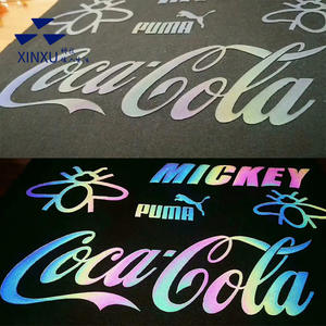 Impression de vêtements caractère réfléchissant film chaud matériau réfléchissant haute luminosité pressage impression par <span class=keywords><strong>transfert</strong></span> de chaleur multicolore - Product Image 5