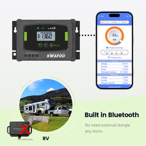 <span class=keywords><strong>12</strong></span> <span class=keywords><strong>Volt</strong></span> Smart ibrido solare MPPT Controller del caricatore <span class=keywords><strong>Inverter</strong></span> 1000W scheda di controllo marino per il controllo di illuminazione al litio 20A - Product Image 3