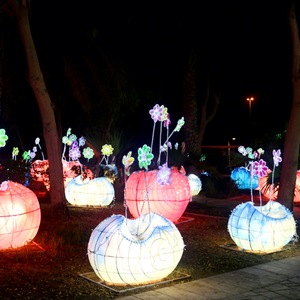 Lanterne del festival di capodanno <span class=keywords><strong>2023</strong></span> con lanterne di natale illuminate a LED per esterni - Product Image 1