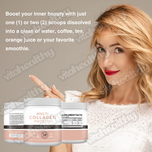 Suplemen Bubuk Protein Kolagen Terhidrolisis Label Pribadi OEM/ODM untuk Mendukung Kesehatan Kulit, Rambut, dan Kuku dalam Jumlah Besar - Product Image 5