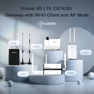 Milesight ug65 bán công nghiệp lorawan Gateway 8 kênh dài phạm vi 4 gam <span class=keywords><strong>Ethernet</strong></span> IP65 IOT Thiết bị truyền thông được xây dựng mạng - Product Image 3