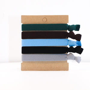 5 colores Simple alto elástico para hombres sin arrugas anudadas banda para el cabello <span class=keywords><strong>cinta</strong></span> hombres lazo para el cabello para el <span class=keywords><strong>Deporte</strong></span> - Product Image 1