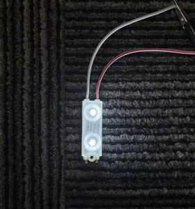 1W 150000MCD 175 °   Module LED blanc chaud SMD2835 4 puces DC12V IP68 étanche 49*16mm pour enseignes - Product Image 1