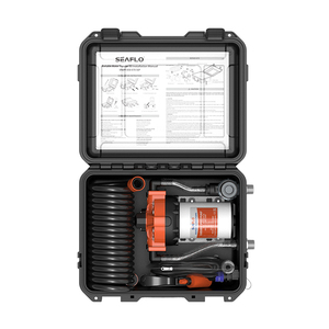 SEA FLO <span class=keywords><strong>Pompe</strong></span> à pression électrique intelligente portable de haute qualité avec boîtier extérieur étanche, kit de lavage puissant - Product Image 1
