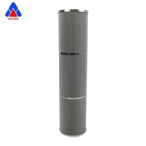 Elemento de filtro de aceite hidráulico de fibra de vidrio plisado filtro 304/316 de acero inoxidable de alta resistencia para sistema de filtración - Product Image 3