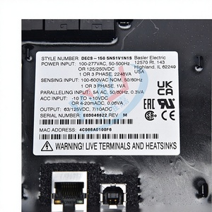Régulateurs de tension Basler DECS-150 5NS2V1N1S 5NS1V1N1S importés des États-Unis, prix négociable - Product Image 5