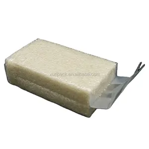 Manufacturer Eco friendly Recyclable PVA Coated PE Rice Brick Vacuum Bag