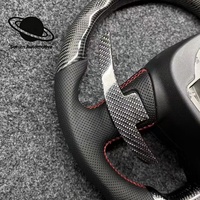 Volant en cuir à fond plat personnalisé pour Audi A3 A5 8V A4 B8 A5 A6 A7 Q3 Q5 Q7 S8 R8 S3 S5 S7 RS7 – Vente Flash