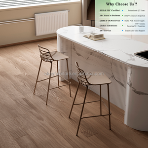 Chaise <span class=keywords><strong>de</strong></span> bar en plastique PP OKAY, tabouret <span class=keywords><strong>de</strong></span> bar, style classique, best-seller, taille personnalisable, couleurs au choix, chaises <span class=keywords><strong>de</strong></span> salle à manger modernes en plastique - Product Image 1