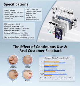 Máquina Facial Multifuncional de Infusión de Oxígeno Litian LT-CL006 con Tecnología Ultrasónica de Alta Frecuencia Jet Peel y 8 Manijas - Product Image 6