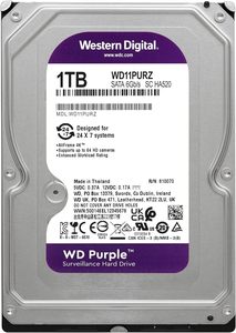 <span class=keywords><strong>Western</strong></span> <span class=keywords><strong>Digital</strong></span> <span class=keywords><strong>1TB</strong></span> WD Purple Vigilancia Disco duro interno <span class=keywords><strong>HDD</strong></span> - SATA 6 Gb \/s, 64 MB Cache WD11PURZ - Product Image 2