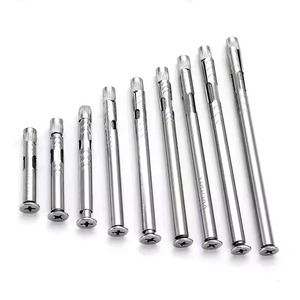 Pernos Industriales de Expansión Interna Cruzados Avellanados de Acero Inoxidable, Varias Longitudes con Acabado Liso - Product Image 1