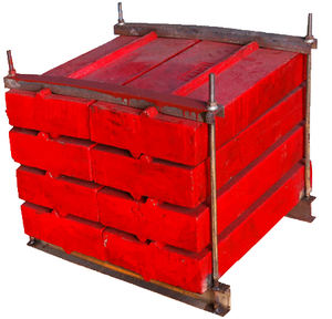 PF1210, PF1214, <span class=keywords><strong>PF1315</strong></span> slagplaten voor brekers, op maat gemaakte gietonderdelen, slagstangen voor mijnbouwmachines - Product Image 1