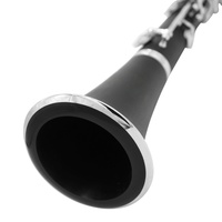 Vente directe usine – Étui personnalisable en résine ABS pour embouchure de clarinette, idéal pour étudiants, 17 clés, plaqué argent, tonalité Mi bémol, vente en gros