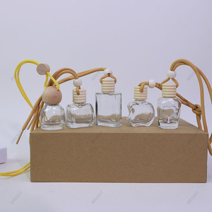 ขวดน้ำหอมแบบแก้วใช้ในรถยนต์ขนาด3มล. 5มล. 8มล. 10ม. - Product Image 1