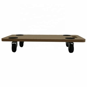 200 кг противоскользящая ручная тележка мебель движущаяся деревянная платформа - Product Image 6