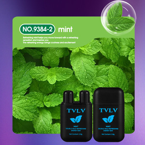 Barra Energética Refrescante de Menta Herbal Orgánica, Venta al por Mayor, Marca Privada, Libre de Crueldad Animal, Mineral, Plástico - Product Image 5