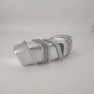 Contenants alimentaires en aluminium de 125 ml, 150 ml, 300 ml avec couvercles en aluminium pour repas complets en conserve - Product Image 1