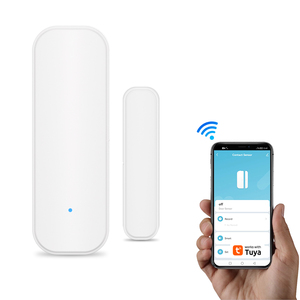 เซ็นเซอร์แม่เหล็กติดประตู/หน้าต่าง Tuya WIFI สีขาว ดีไซน์ล้ำสมัย แจ้งเตือนการบุกรุกทันที - Product Image 2