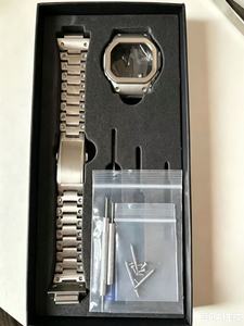 Accesorios para Modificación de Relojes, Kit de Modificación de Caja de Reloj de Metal, Titanio, Acero Inoxidable, Kit de Modificación de Lujo para GMW-<span class=keywords><strong>B5600</strong></span> GWM5610 - Product Image 6