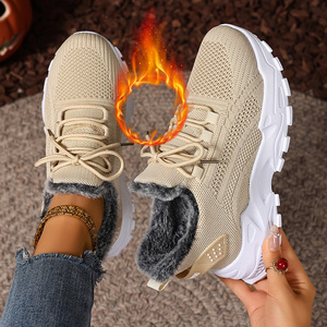 <span class=keywords><strong>Scarpe</strong></span> Sportive Invernali da Donna, Calde e Imbottite, Stile Coreano alla Moda, Versatili per Camminare, Sneakers Casual Atletiche - Product Image 3