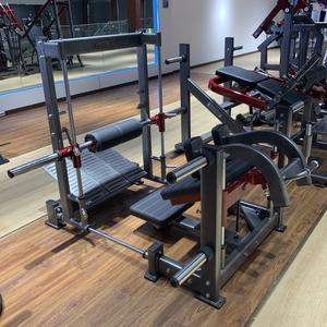 플레이트 로드 스틸 멀티 힙 운동 강화 트레이닝 체육관 장비 조절 가능한 글루트 드라이브 안전 3D 힙 쓰러스트 머신 - Product Image 3