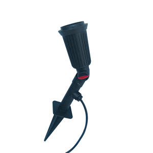 Lampes LED en plastique pour aménagement paysager, ampoule E27 PAR38, éclairage sur piquet IP44, éclairage de jardin IP44 - Product Image 1