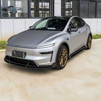 Kit de Carrocería CMST para Tesla Model Y Juniper 2025+, Actualización del Kit de Carrocería CMST, Alerón Delantero, Faldones Laterales, Difusor Trasero, Tuning ABS, Aerokit para Auto