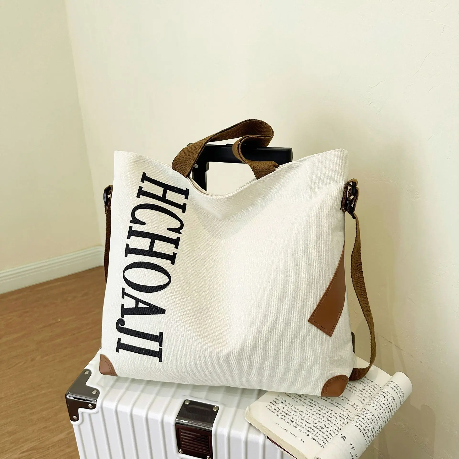 ★Vacant Archive★Vove Big Shoulder Bag (軽量,大容量)★Khaki BỚP BAG – waa. studios