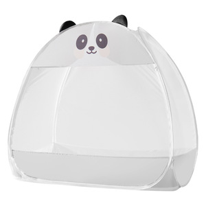 Mosquitera portátil para bebé, cobertura total, diseño de Panda de dibujos animados para niños de 0 a 1 año, juego de cama de 120x65x110cm, poliéster - Product Image 1