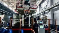Máquina de Moldeo por Extrusión y Soplado Automática Rentable para Fábricas para Producir Barriles Químicos de HDPE de 160L