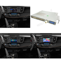 Boîtier décodeur Linux portable Viknav pour RAV4 2013-2018 avec Apple CarPlay sans fil intégré, Android Auto et Mirror Link pour tableau de bord