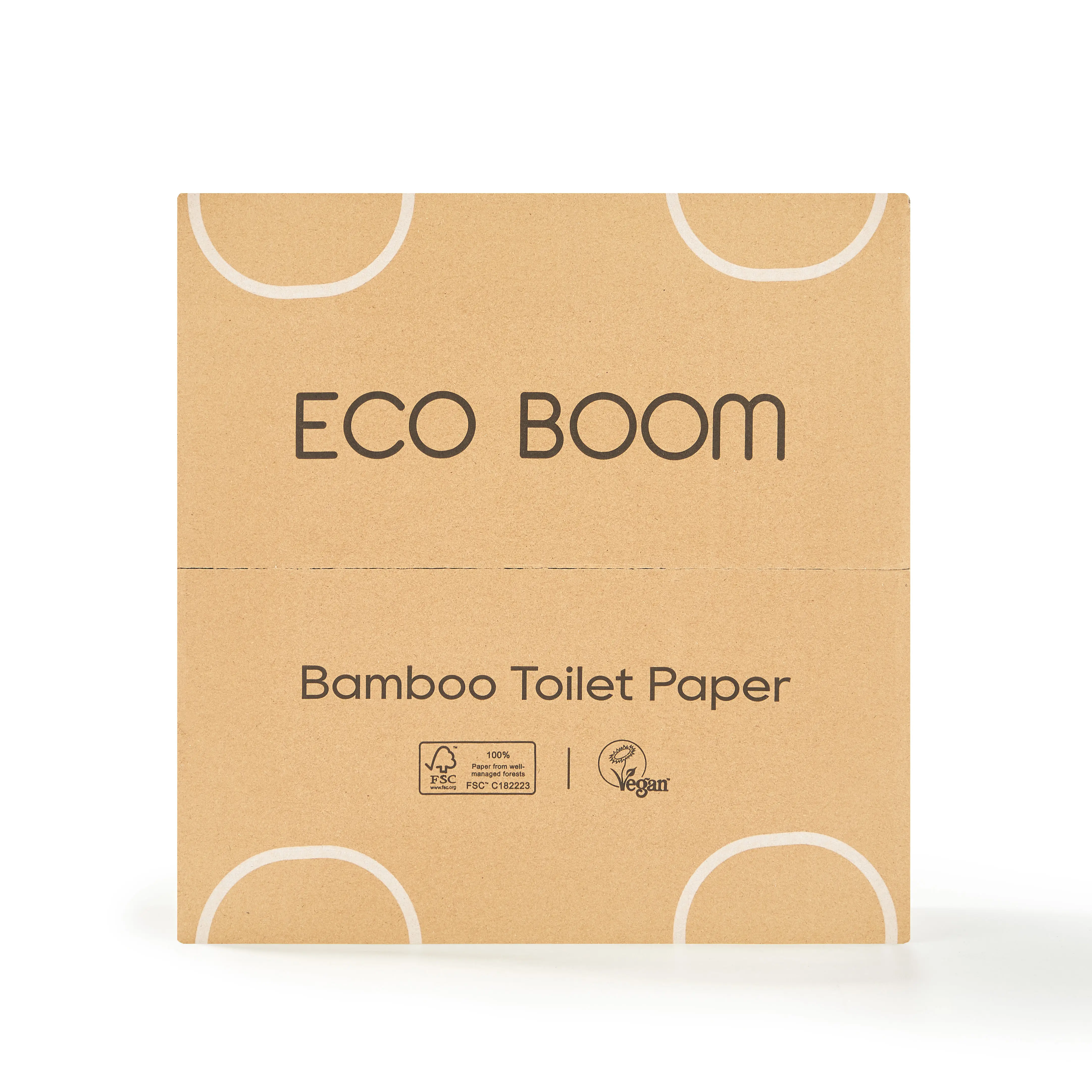 ECO BOOMバイオネイチャー堆肥化可能持続可能なロゴ低moqバスルームメーカーエージェントトイレットペーパーロール