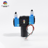 En stock, pompe à circulation de liquide à double tête HAP NTZ043KX HB600, pompe à membrane pour l'alimentation en encre pour machines à jet d'encre céramique