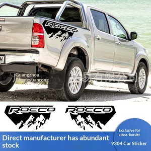 Autocollant exclusif pour benne de pick-up, décoration personnalisée, style géométrique <span class=keywords><strong>ROCCO</strong></span>, pour bas de caisse et arrière - Product Image 6