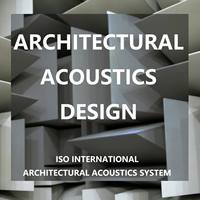 Conception acoustique personnalisée haut de gamme, étude sur site incluant la conception du corps de bâtiment et le calcul de simulation acoustique ODEON