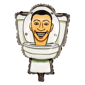 Toilet Man supervisa a las personas en una batalla con globos <span class=keywords><strong>para</strong></span> decoración de <span class=keywords><strong>fiestas</strong></span>. Los globos se utilizan <span class=keywords><strong>para</strong></span> la decoración de <span class=keywords><strong>fiestas</strong></span>. - Product Image 4